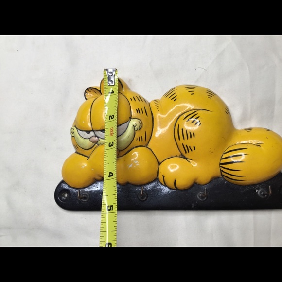 Vintage 1981 Clay Art Garfield Key Holder - Picture 9 of 9